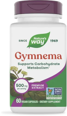 Gymnema Sylvestre 60 veg caps Nature's Way