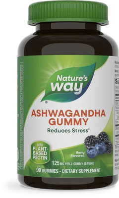 Ashwagandha Gummies 90 Gummies Nature's Way