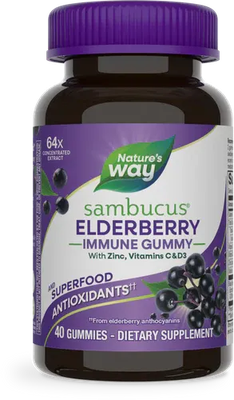 Sambucus Elderberry Immune Gummy Nature's Way