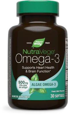 NutraVege® Omega-3 30 softgels Nature's Way