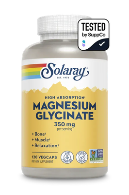 Magnesium Glycinate 350mg Solaray