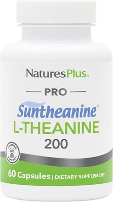PRO Suntheanine L-Theanine 60 Capsules NaturesPlus