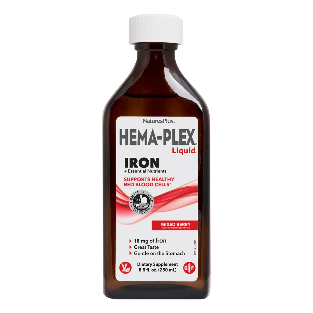 Hema-Plex® Liquid Iron 250ml NaturesPlus