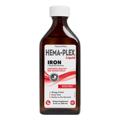Hema-Plex® Liquid Iron 250ml NaturesPlus
