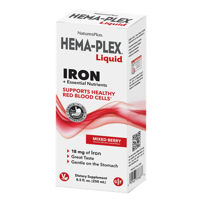 Hema-Plex® Liquid Iron 250ml NaturesPlus