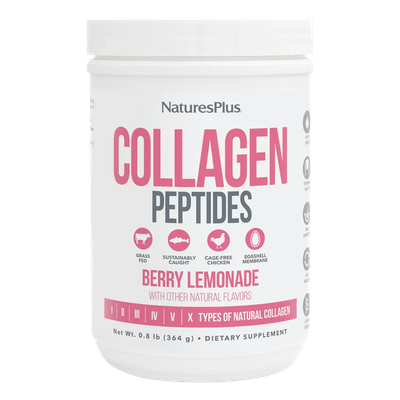 Collagen Peptides 364g Berry Lemonade NaturesPlus