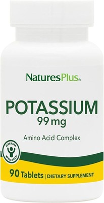 Potassium 99mg 90 tabs - NaturesPlus