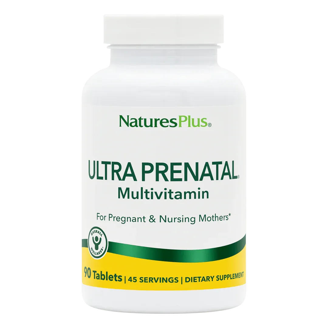 Ultra Prenatal® Multivitamin 90 tabs- NaturesPlus