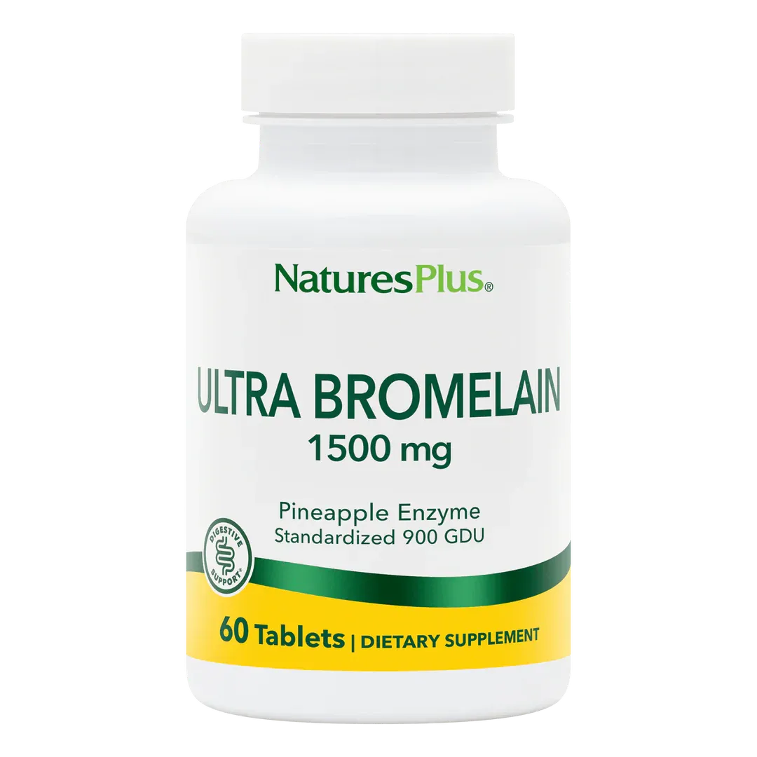 Ultra Bromelain 1500mg 60 Tablets- NaturesPlus