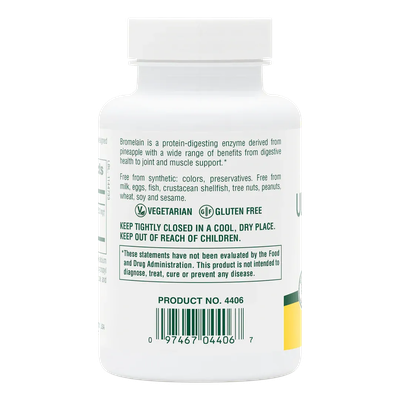 Ultra Bromelain 1500mg 60 Tablets- NaturesPlus