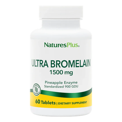 Ultra Bromelain 1500mg 60 Tablets- NaturesPlus