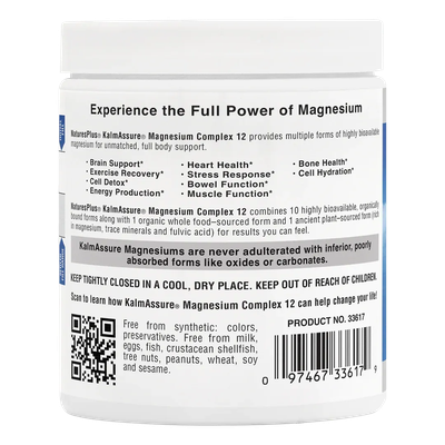 KalmAssure® Magnesium Complex 12 Powder 300g NaturesPlus