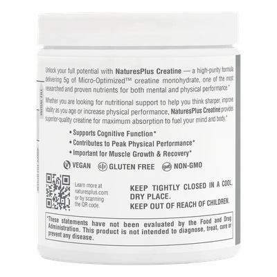 Creatine Micro-Optimized™ Powder 330g NaturesPlus