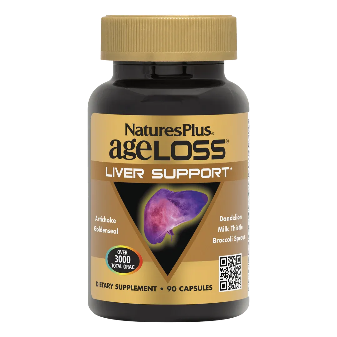 AgeLoss® Liver Support Capsules 90 caps NaturesPlus