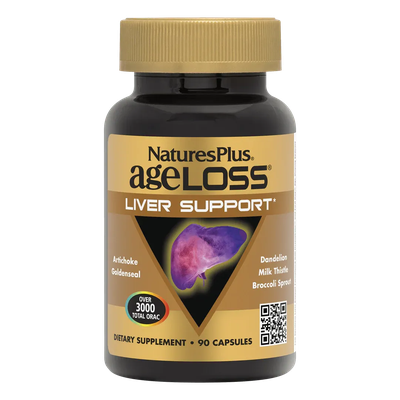 AgeLoss® Liver Support Capsules 90 caps NaturesPlus