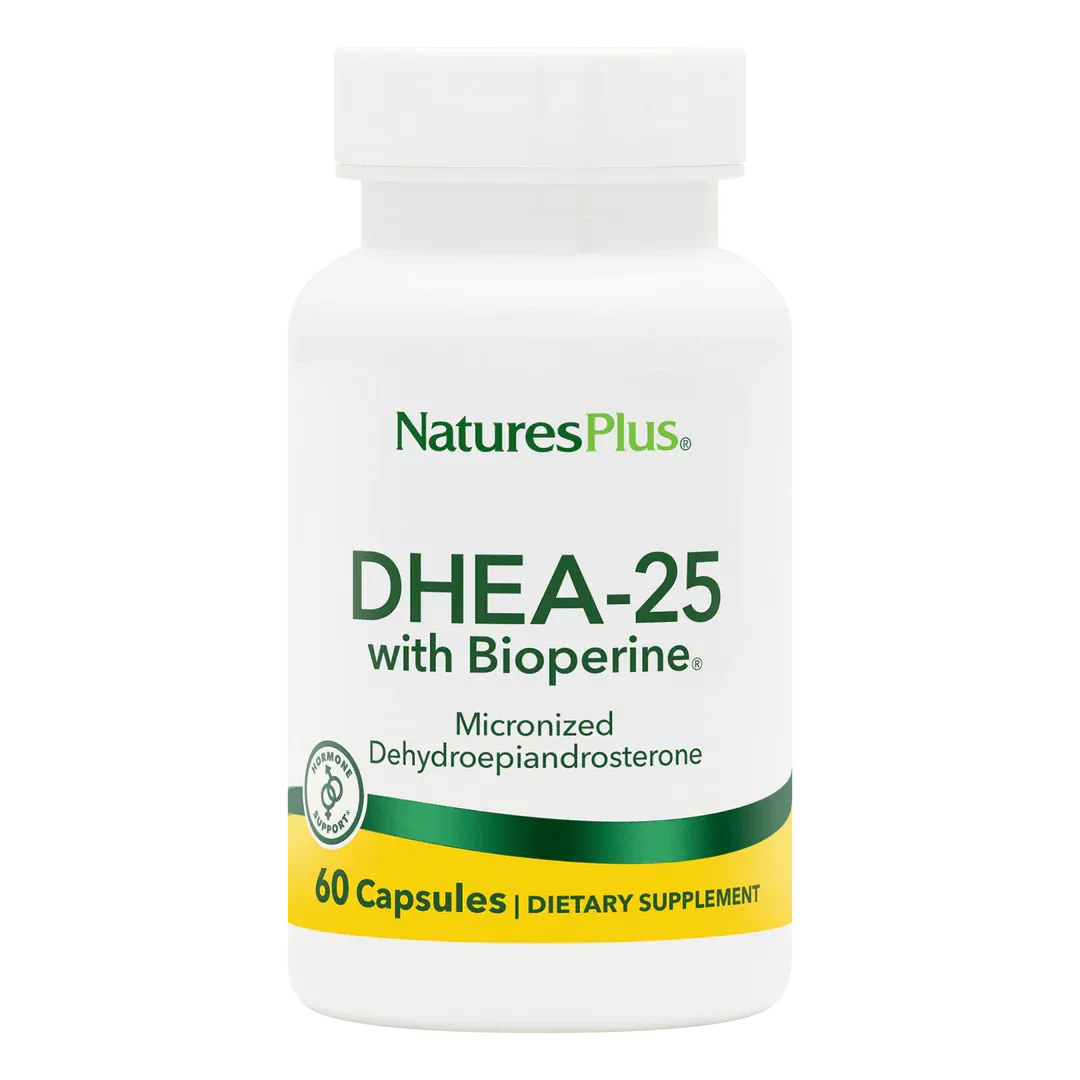 DHEA-25 60 Capsules NaturesPlus