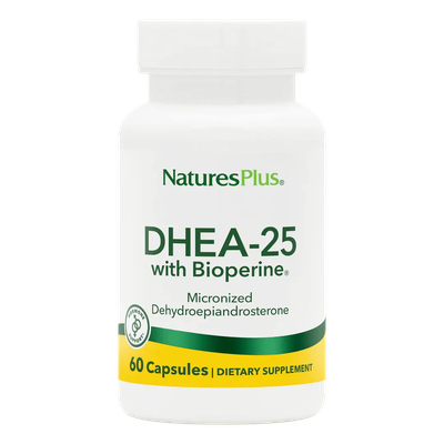 DHEA-25 60 Capsules NaturesPlus