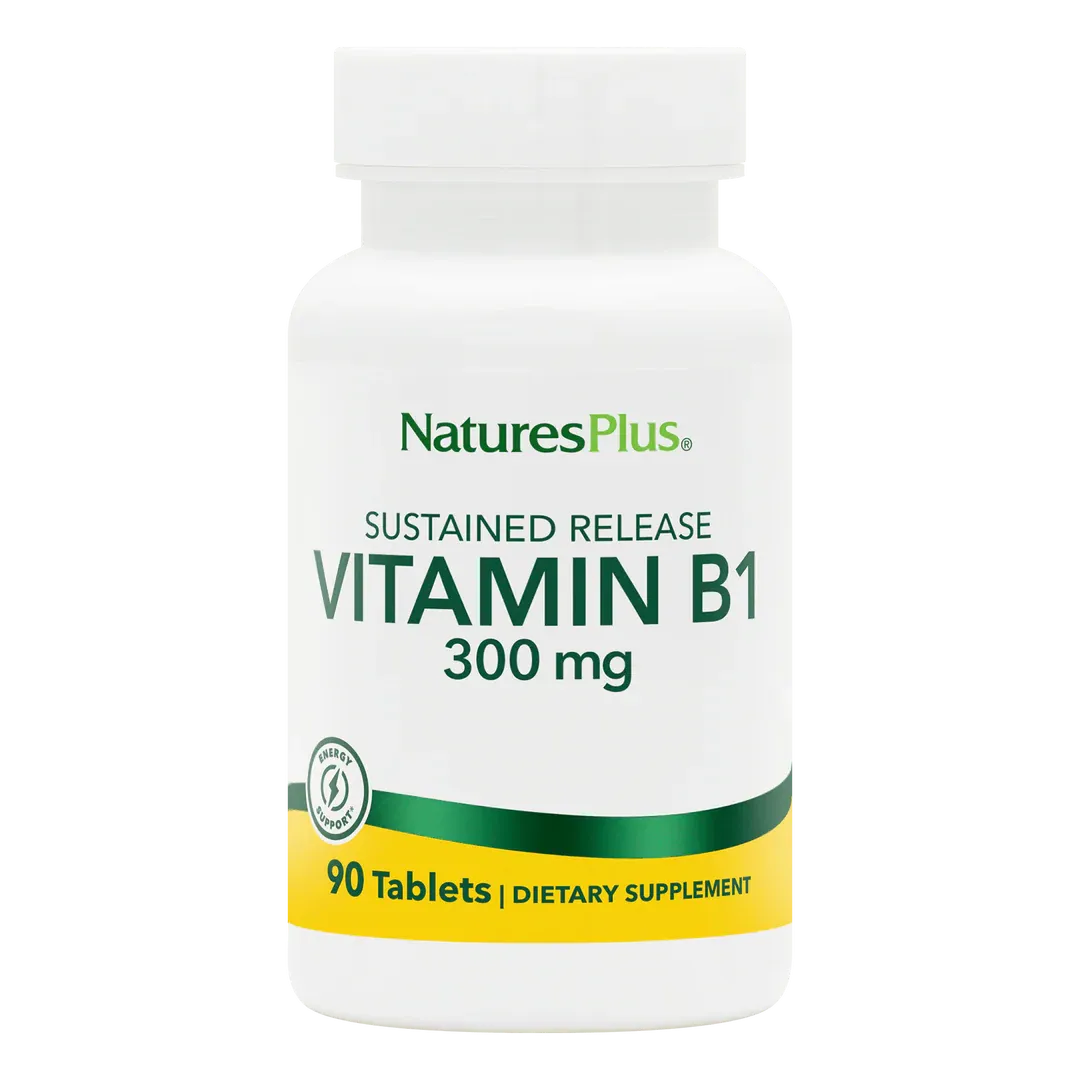 Vitamin B1 300mg Sustained Release 90 tabs NaturesPlus