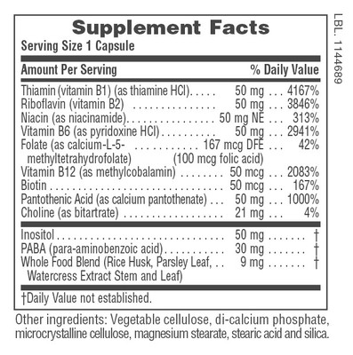 Super B-50 60 Capsules NaturesPlus