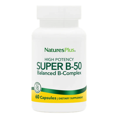 Super B-50 60 Capsules NaturesPlus