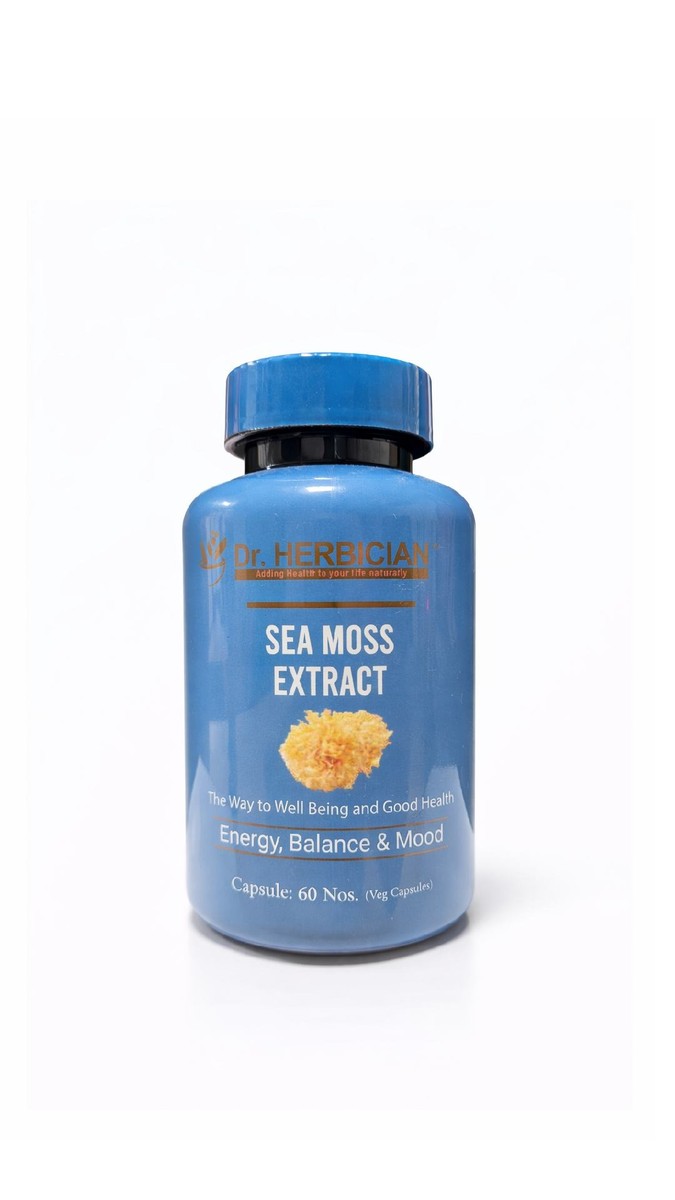 Sea Moss Extract 60 Veg caps Dr. Herbican