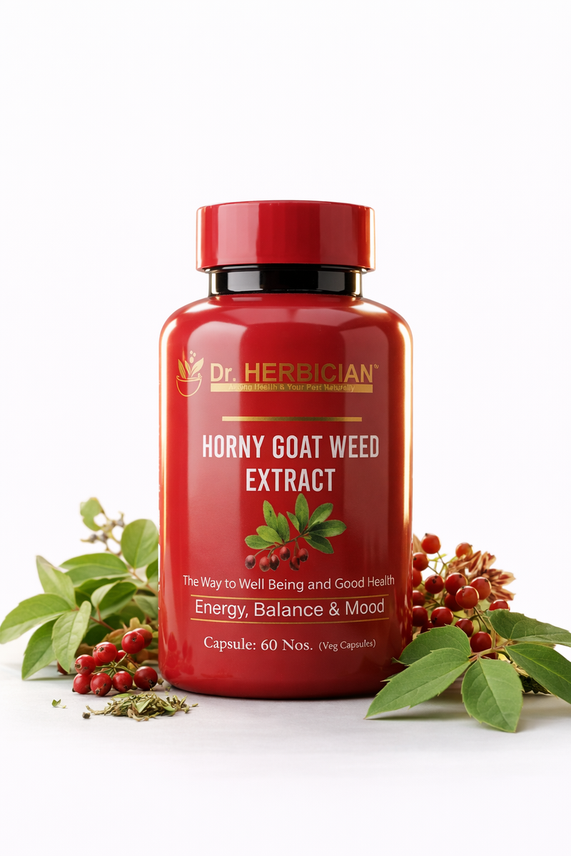 Horny Goat Weed Extract 60 veg caps Dr. Herbician
