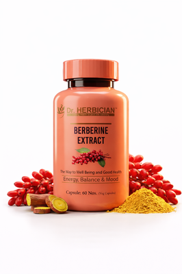 Berberine Extract 60 veg caps Dr. Herbician