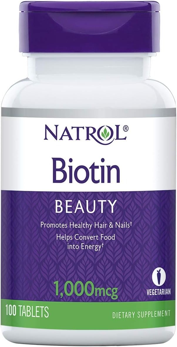 Biotin Beauty 1,000mcg, 100 tablets Natrol