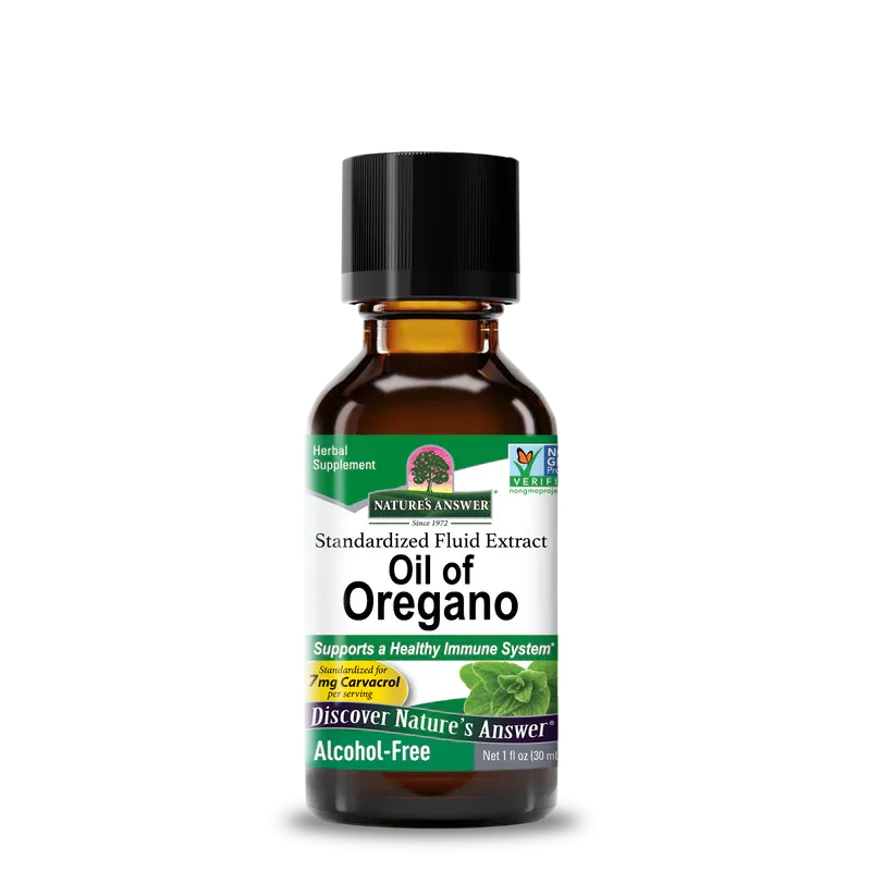 Oil Of Oregano - Alcohol Free Liquid 30ml Nature's Answer