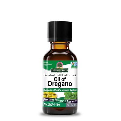 Oil Of Oregano - Alcohol Free Liquid 30ml Nature's Answer