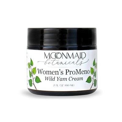 ProMeno Wild Yam Cream for Hormone Balance 2 Oz MoonMaid