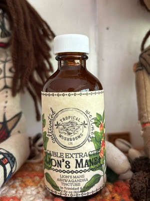 Lion's Mane Tincture 2oz Tropical Mushrooms