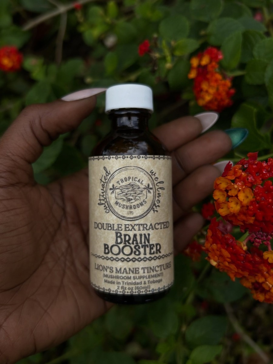 Brain Booster Tincture 2oz Tropical Mushrooms