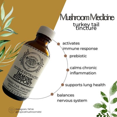 Immune Support 2oz Tropical Mushrooms