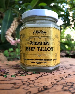 Beef Tallow 190ml Tropical Mushrooms