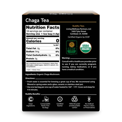 Chaga Tea Buddha Tea