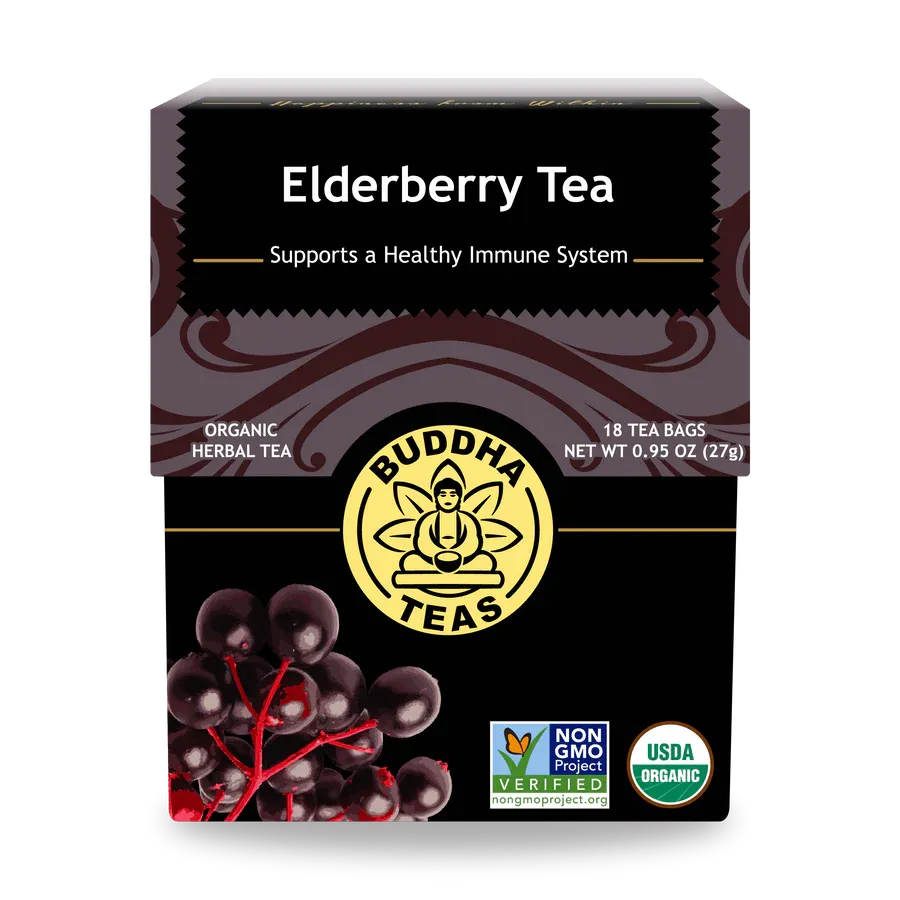 Elderberry Tea Buddha Tea