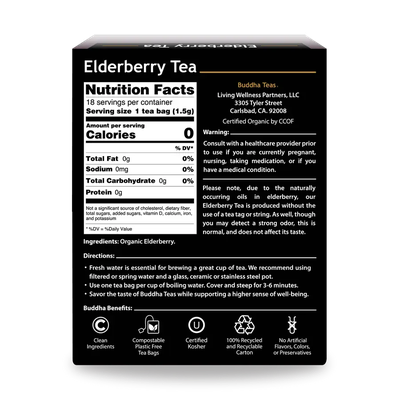 Elderberry Tea Buddha Tea