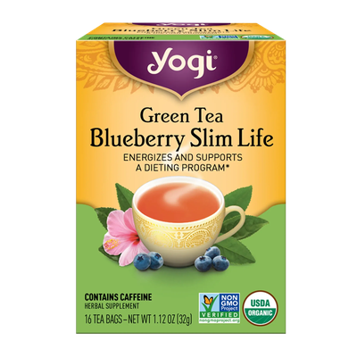Green Tea Blueberry Slim Life Yogi