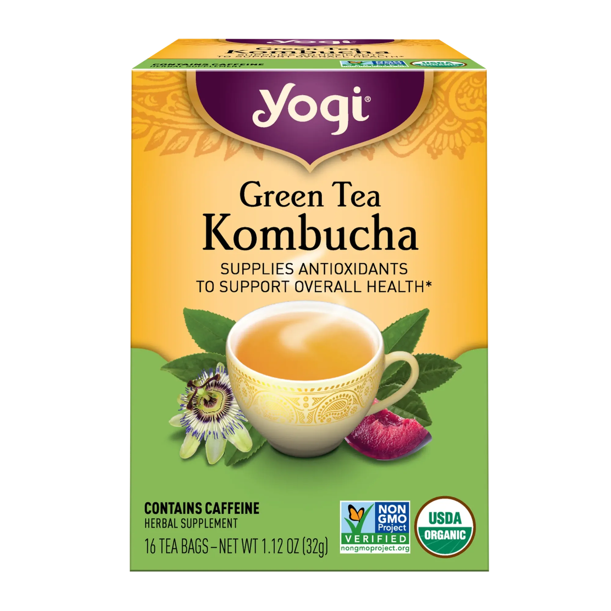 Green Tea Kombucha Yogi