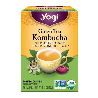 Green Tea Kombucha Yogi
