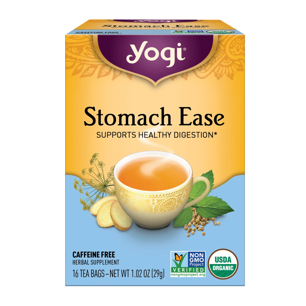 Stomach Ease Tea Yogi