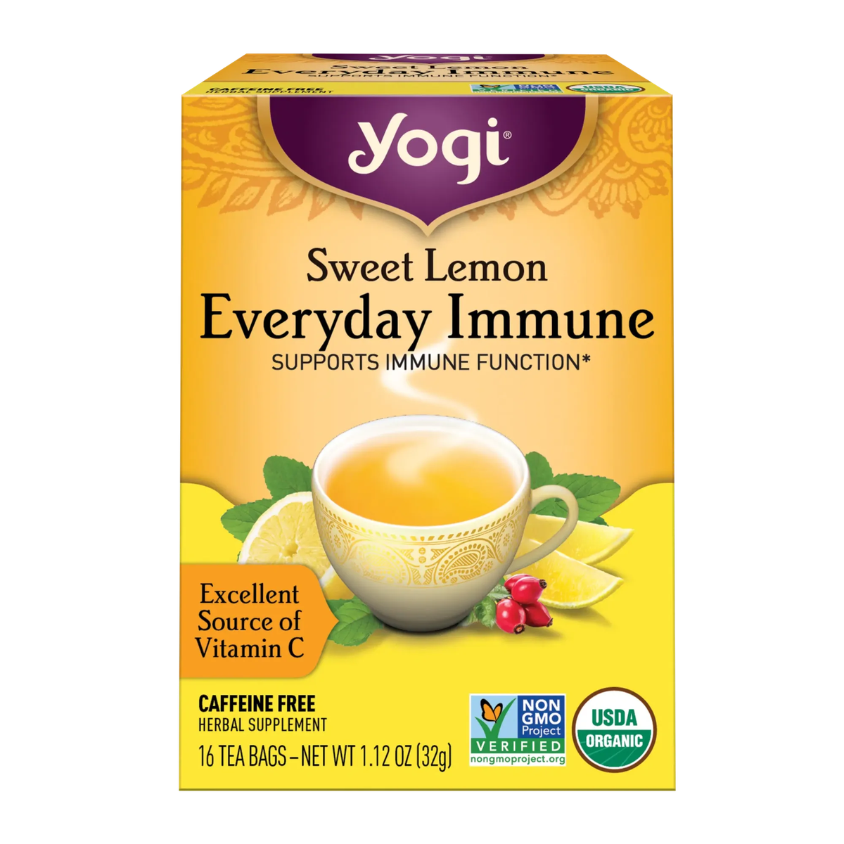 Sweet Lemon Everyday Immune Tea Yogi