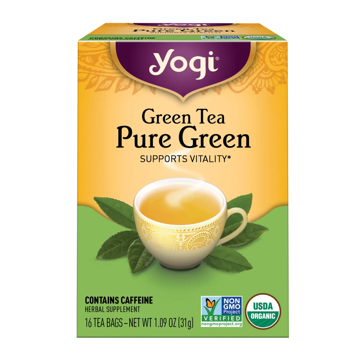 Green Tea Pure Green Yogi