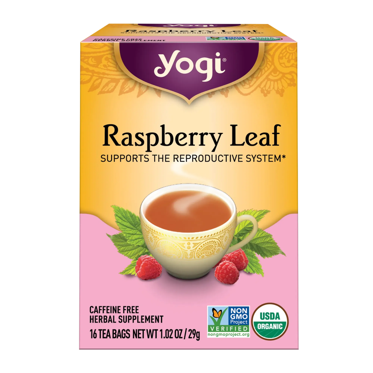 Raspberry Leaf Tea Yogi