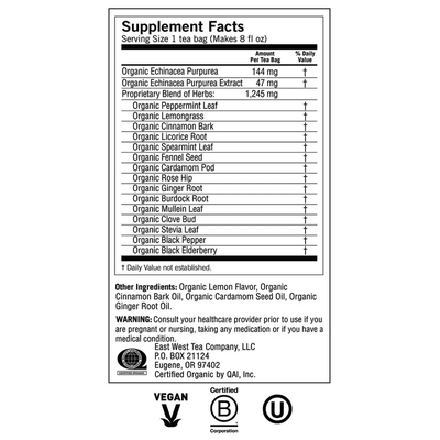 Echinacea Immune Support Tea Yogi