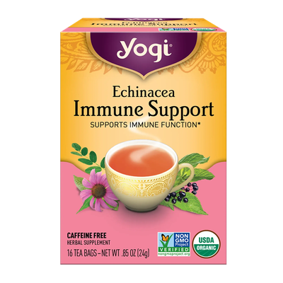 Echinacea Immune Support Tea Yogi