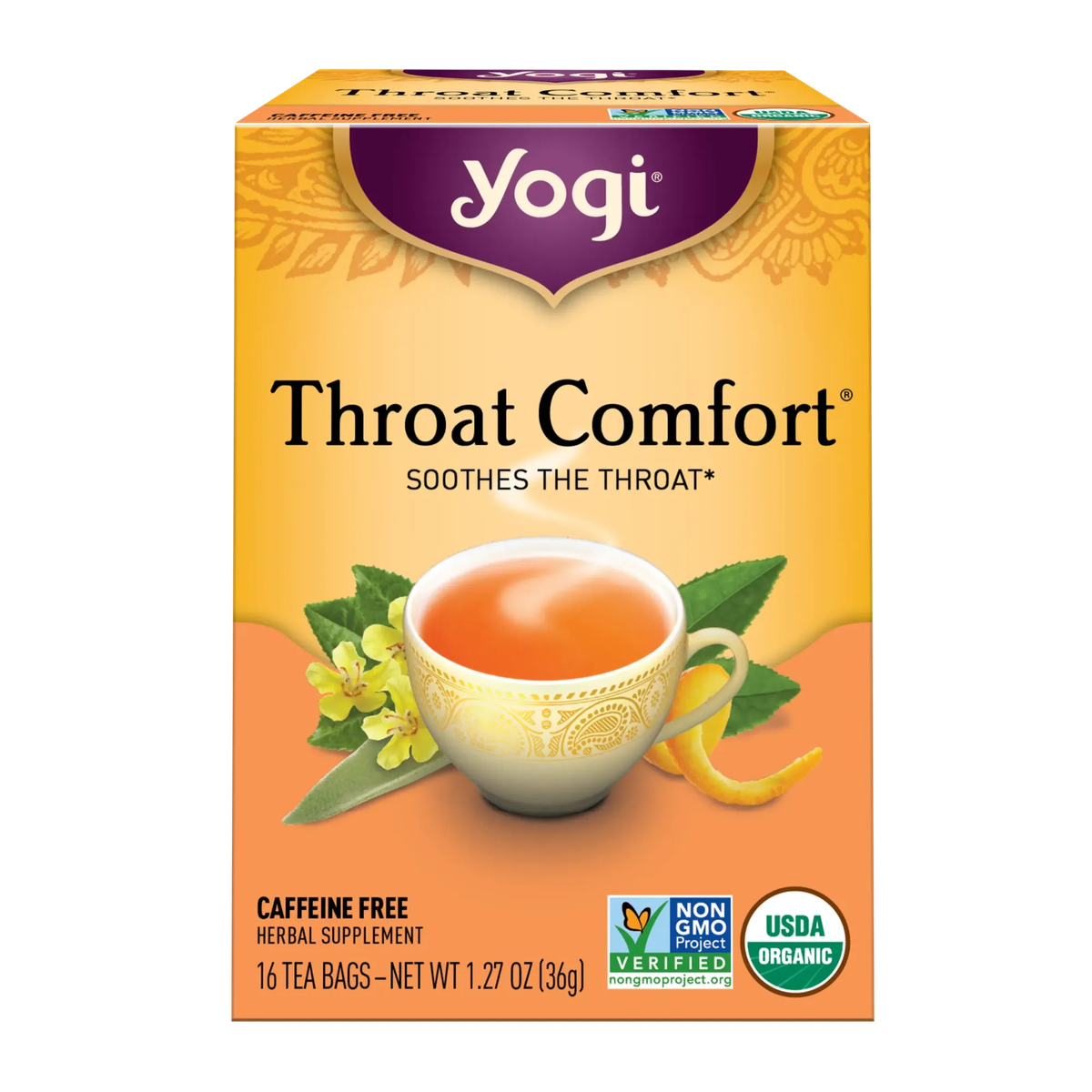 Throat Comfort Tea Yogi