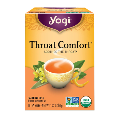 Throat Comfort Tea Yogi