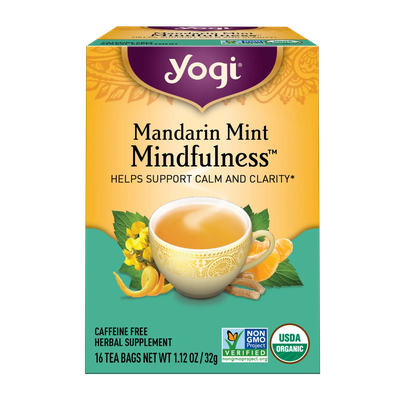 Mandarin Mint Mindfulness Tea Yogi